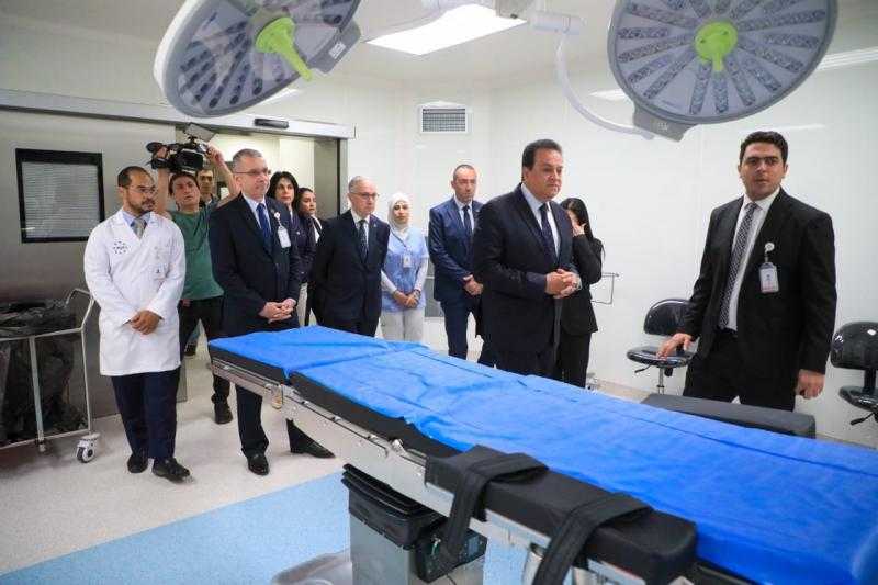وزير الصحة: مستشفى ”حروق أهل مصر” يتميز بإمكانيات وتقنيات عالية لعلاج مصابي الحروق