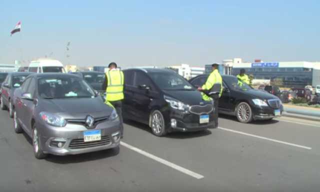 ضبط 4990 مخالفة مرورية فى 24 ساعة