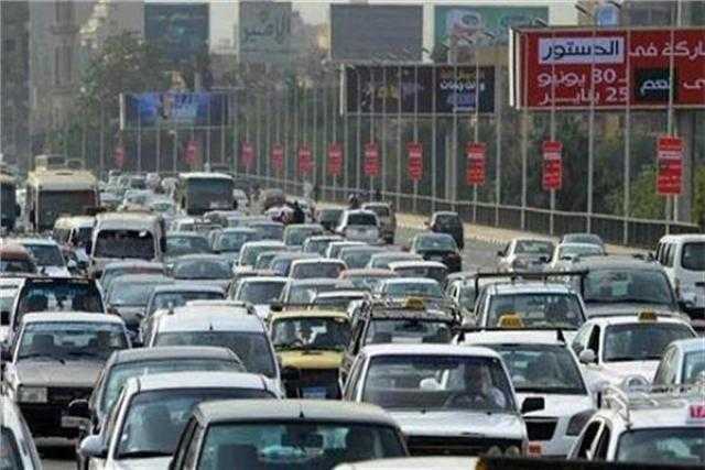 حادث تصادم تسبب إصابة شخص أثناء عبوره طريق إسكندرية الزراعى