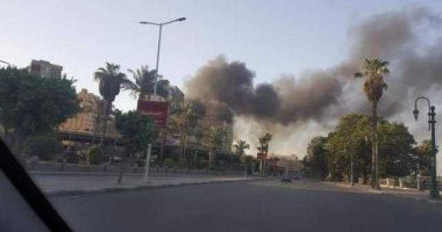 ندب الأدلة الجنائية لمعاينة حريق منزل بالدرب الأحمر