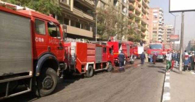 السيطرة على حريق داخل سيارة نقل فى البدرشين