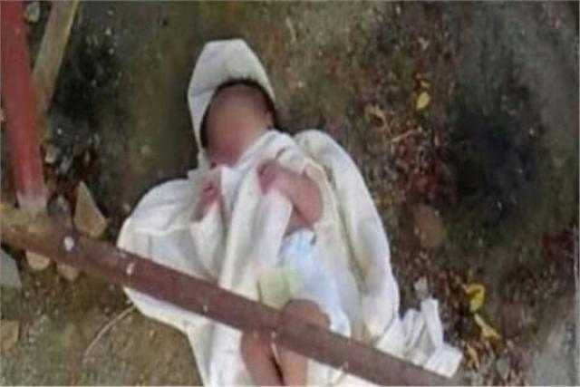 حبس عامل ألقى جثة رضيع فى الطريق العام بالبساتين