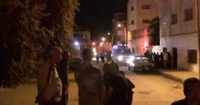 مصرع طفلين فى حريق داخل شقة بالمحلة