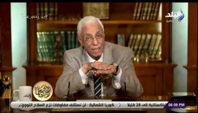 الدكتور حسام موافي: الإنسان عندما يكبر لا يشعر بالجوع والعطش .. فيديو 