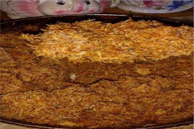 فيديو.. طريقة عمل تورتة الكنافة الملكية