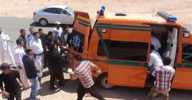 إصابة شخصين بحادث تصادم بصحراوي وادي النطرون