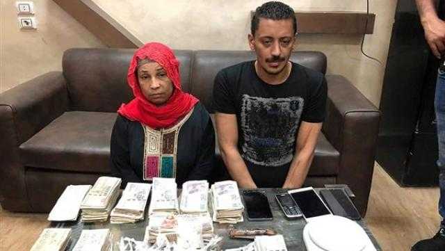 القبض على مسجل خطر وربة منزل بحوزتهما هيروين ومبالغ مالية فى طنطا