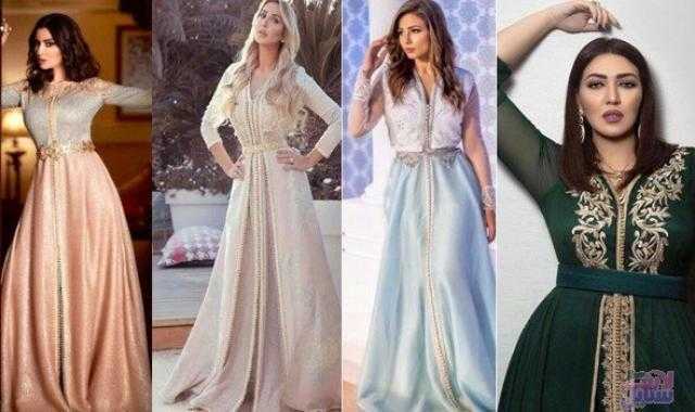 صور.. القفطان المغربى يكتسح الموضه الرمضانيه