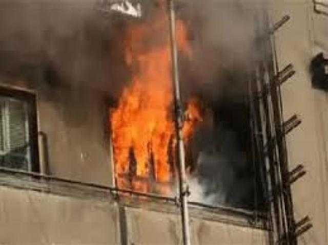 السيطرة على حريق داخل شقة سكنية فى الحوامدية دون إصابات