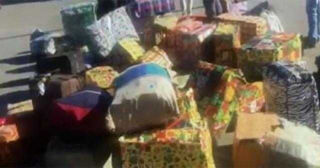 ضبط 244 قضية تهريب ملابس وأجهزة طبية وكهربائية