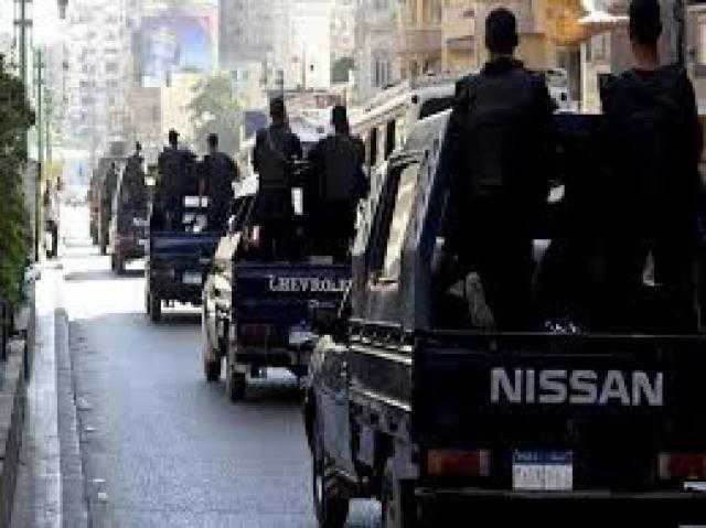 القبض على 22 مسجل خطر فى شارع مستشفى الصدر بالعمرانية