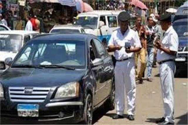 خلال 24 ساعة ضبط 3050 مخالفة مرورية بالجيزة