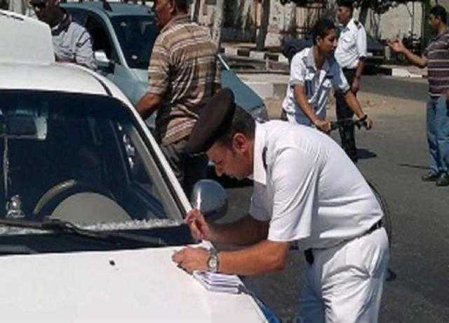 ضبط 2952 مخالفة مرورية في الجيزة