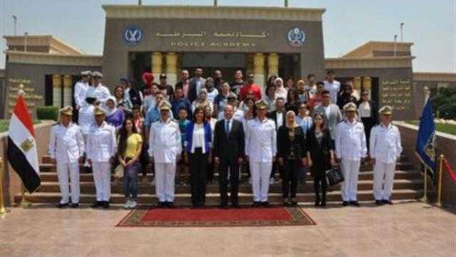 أكاديمية الشرطة تستقبل وزيرة الهجرة ووفدا من شباب الجاليات المصرية بالخارج