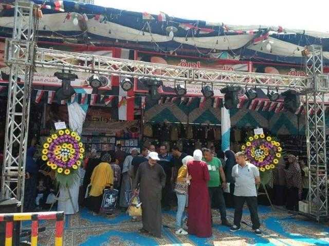 افتتاح معرض الملابس والمستلزمات المدرسية بحضور مساعد وزير الداخلية