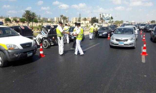 المرور تشن حملات مكثفة على الطرق السريعة صباح اليوم الجمعة