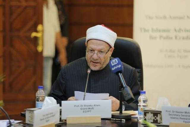 مفتي الجمهورية: المؤسسات الإسلامية تعمل على تنمية ونهوض الأمة