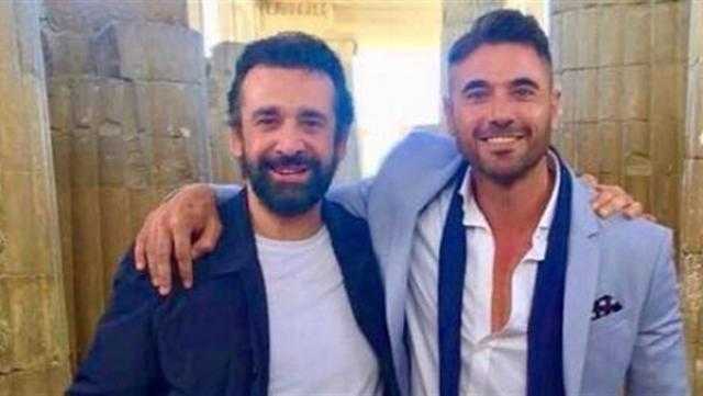 شاهد .. كريم عبدالعزيز وأحمد عز في كواليس «كيرة والجن»