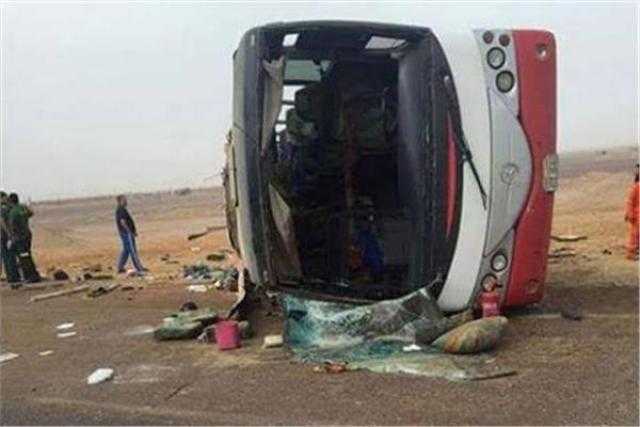 ارتفاع عدد ضحايا حادث تصادم أتوبيسين بشبرا الخيمة