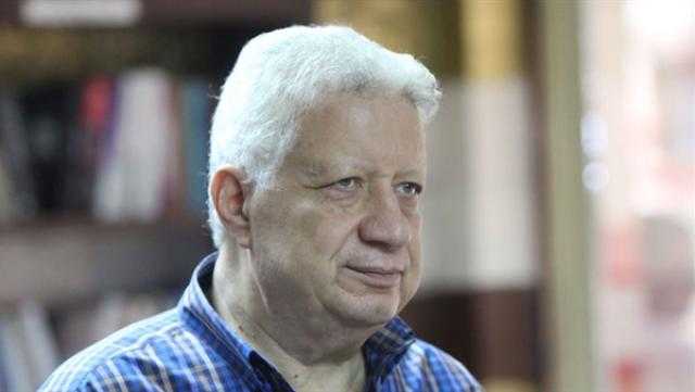 مرتضى منصور في عزاء طلعت زكريا