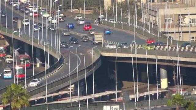 فتح كوبري أكتوبر باتجاه مدينة نصر بعد انتهاء أعمال الصيانة