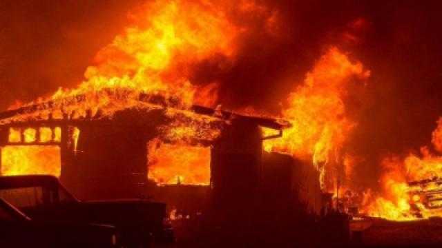 السيطرة على حريق أسفل الطريق الدائري بشبرا الخيمة