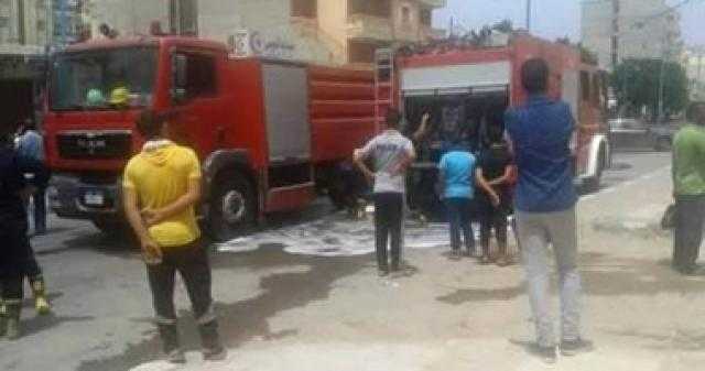 السيطرة على حريق داخل شقة سكنية فى أرض اللواء دون إصابات