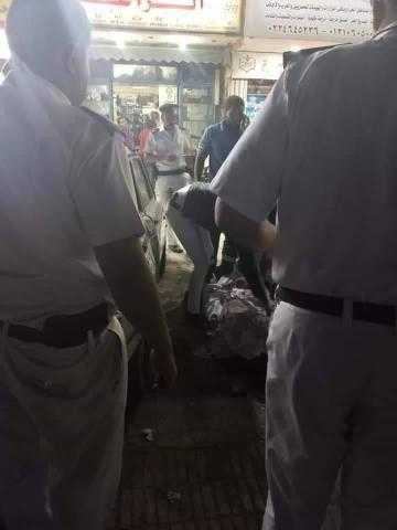 بالصور.. تفاصيل سقوط فتاة من أعلى عقار بشارع مصر والسودان