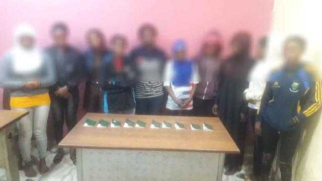 سقوط 10 سيدات يحملن جنسية أجنبية بأسوان عقب تسللهم للبلاد بطريقة غير شرعية