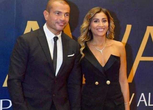 عمرو دياب يفجر مفاجأة جديدة في علاقته مع دينا الشربيني