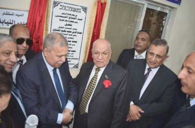 بالصور.. رئيس النيابة الإدارية يفتتح نيابة أشمون