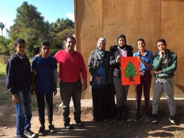 شجرة الكريسماس ورشتين فنيتين بثقافة الإسكندرية