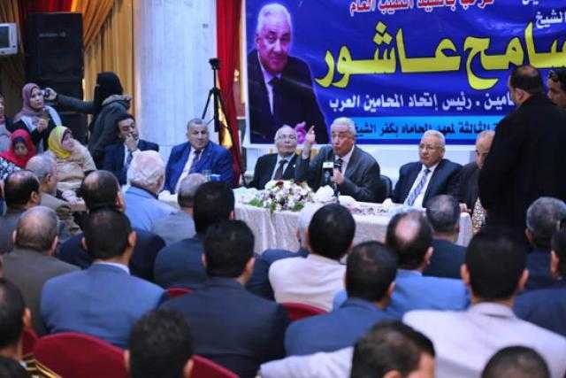 سامح عاشور يزف بشرى سارة لـ«المحامين» قبل الانتخابات
