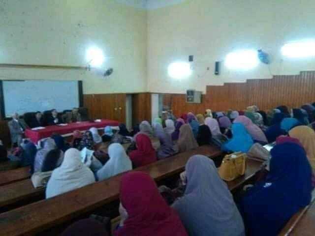 بالصور.. المنظمة العالمية لخريجي الأزهر بسوهاج تنظم ندوة بعنوان «الإرهاب لا دين له»