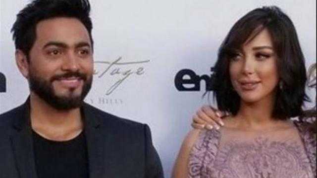 شاهد.. زوجة تامر حسني تتألق فى إطلالة جديدة