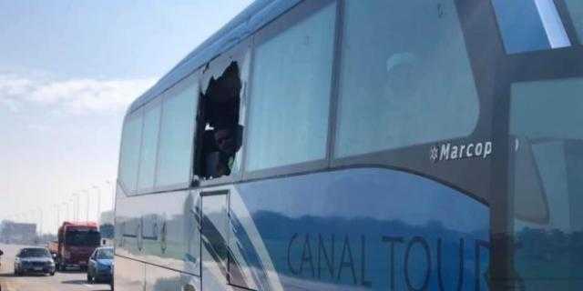 تفاصيل اعتداء 16 شخصا على حافلات النادي المصري في دمياط