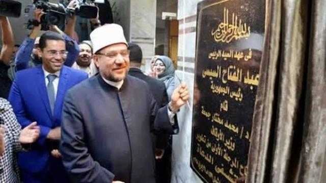 وزير الأوقاف يفتتح تطوير وحدة القسطرة بمستشفى الدعاة