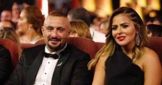أحمد السقا يتغزل في زوجته مها الصغير