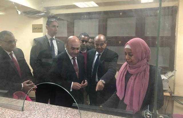 وزير العدل في زيارة تفقدية لمحكمة أسوان