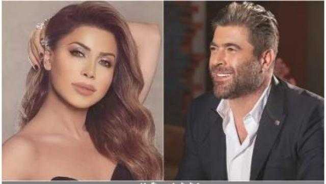 على أغنية «مين حبيبي أنا».. نوال الزغبي تحتضن وائل كفوري وتُقبله
