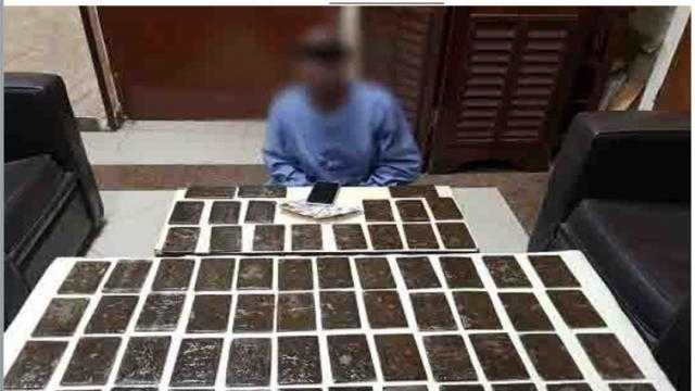 ضبط سائق بحوزته 65 طربة حشيش في ”محطة مصر”