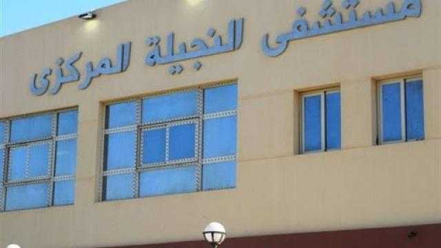 مستشفى النجيلة يستقبل المصرى المصاب بكورونا