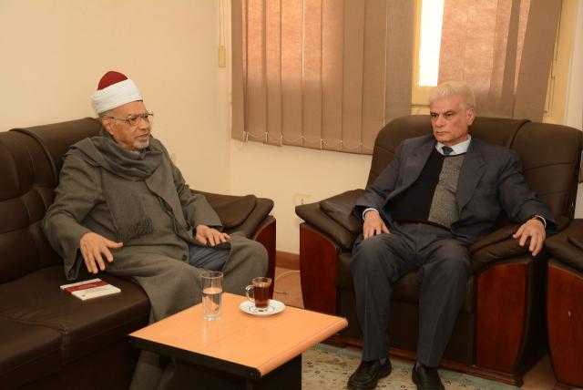 منظمة خريجى الأزهر تستقبل وفد مركز الدعوة الإسلامية بباكستان