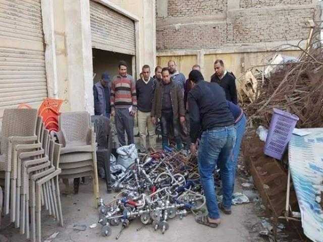 حملات مكبرة على المقاهي والكافيهات بالحوامدية