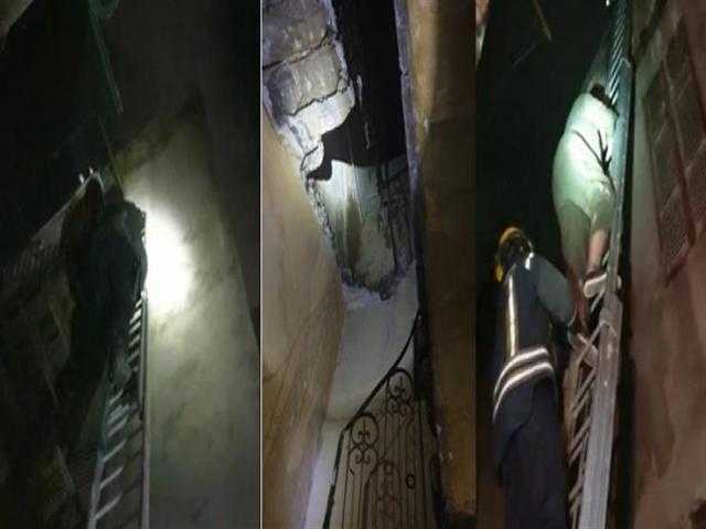 الحماية المدنية تنقذ أسرة محتجزة داخل عقار ببولاق