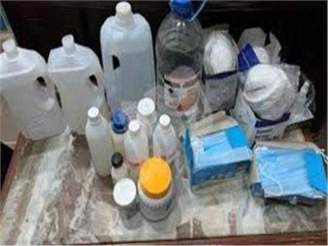 ضبط 2.5 طن كحول مغشوش قبل طرحها في الإسكندرية