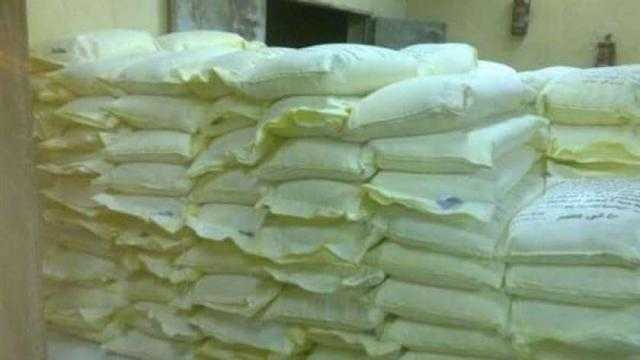 ضبط 1050 كيلو دقيق قبل تهريبها إلى السوق السوداء بالفيوم