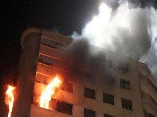 إخماد حريق شب بشقة سكنية بالجيزة