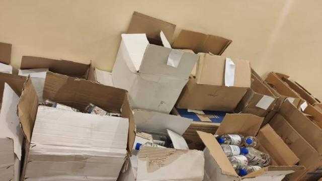 ضبط 836 عبوة كحول مغشوش بالغردقة