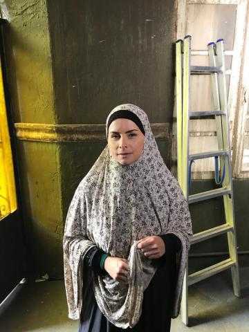 نور اللبنانية ترتدي الحجاب في مسلسل البرنس